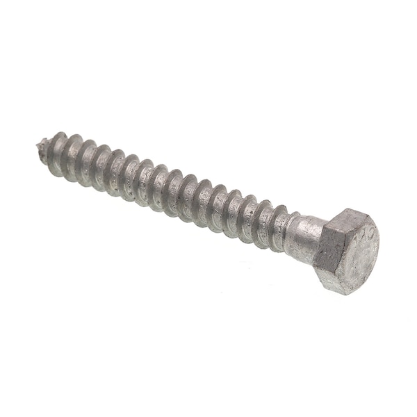 Prime-Line Hex Lag Screw 3/8in X 3in A307 Grade A Hot Dip Galvanized Steel 50PK 9056315 - main